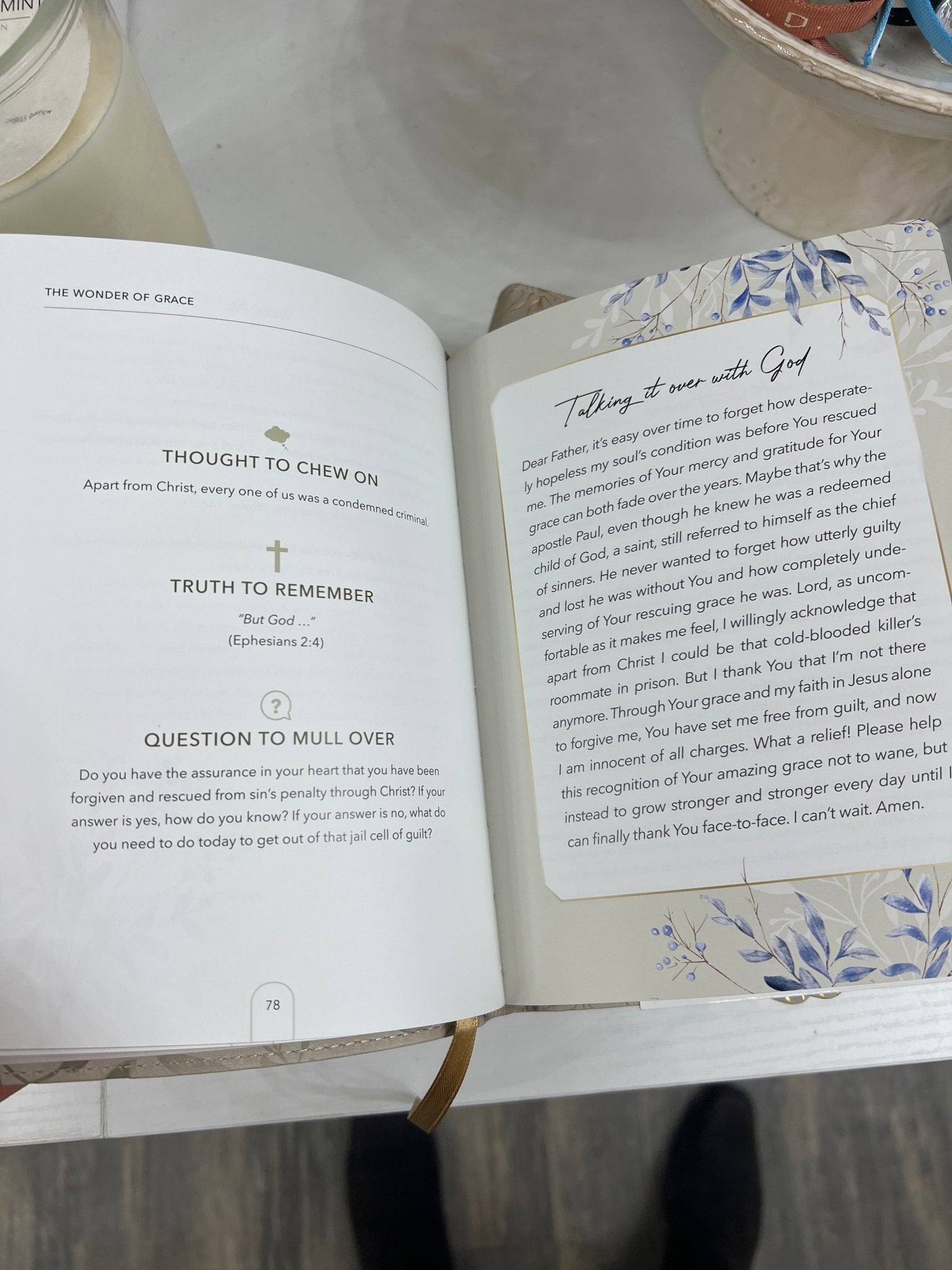 The Wonder Of Grace - The Cozy Nest