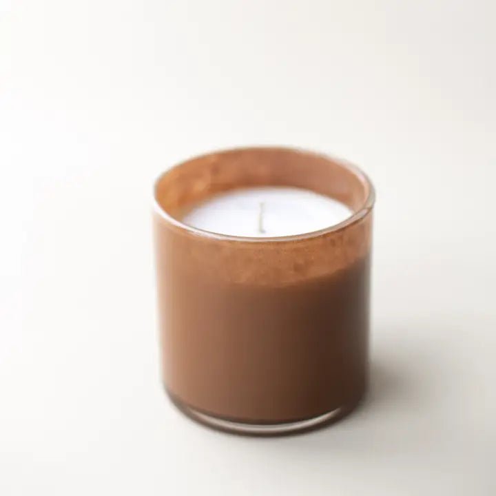 Toasted Pumpkin Latte In Brown Glass - The Cozy Nest