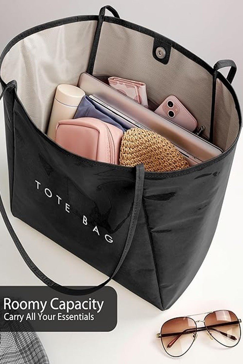Tote Bag - Black - The Cozy Nest