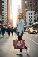 Tote Bag - Cabernet - The Cozy Nest