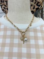 Triple Charm Necklace - The Cozy Nest
