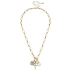 Triple Charm Necklace - The Cozy Nest