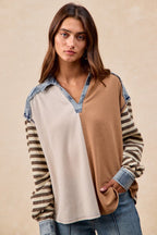 Waffle Mix Top - The Cozy Nest