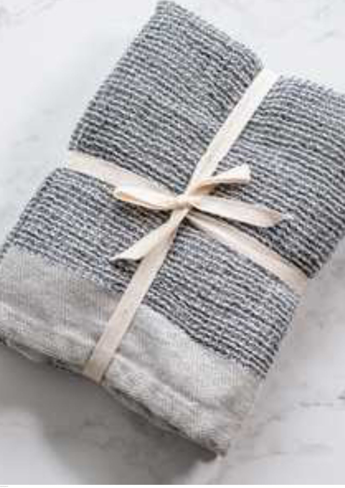 Waffle Towel Set-Blue - The Cozy Nest