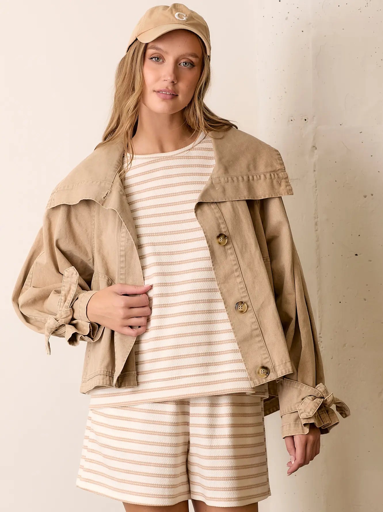 Wide Collar Jacket - The Cozy Nest