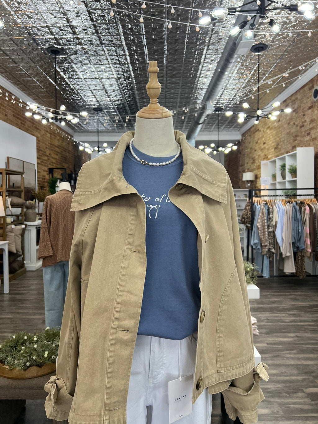 Wide Collar Jacket - The Cozy Nest