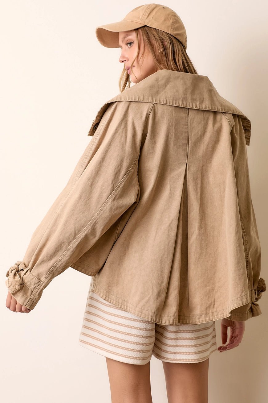 Wide Collar Jacket - The Cozy Nest