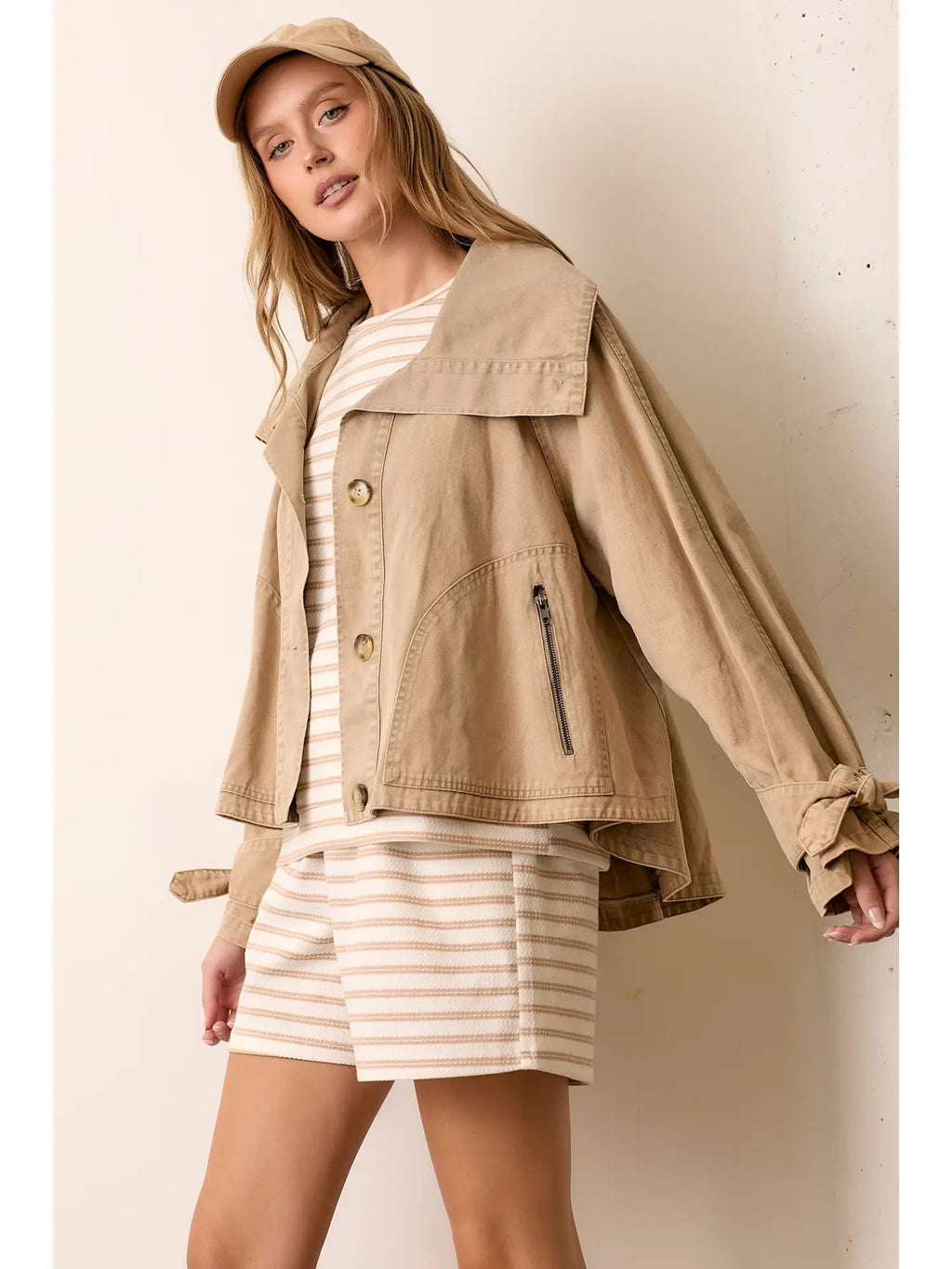 Wide Collar Jacket - The Cozy Nest