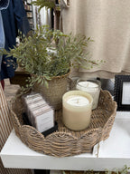 Willow Round Trays - The Cozy Nest