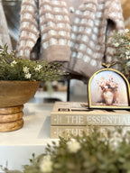 Wood Footed Bowl - The Cozy Nest