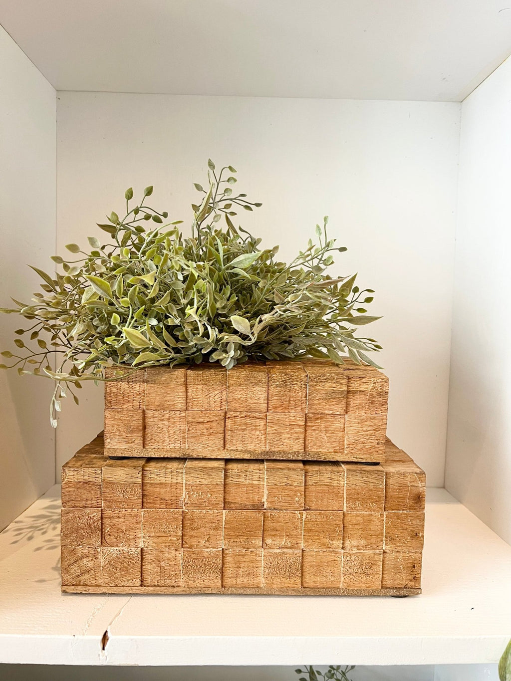 Woven Wood Box Set - The Cozy Nest