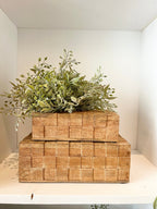 Woven Wood Box Set - The Cozy Nest